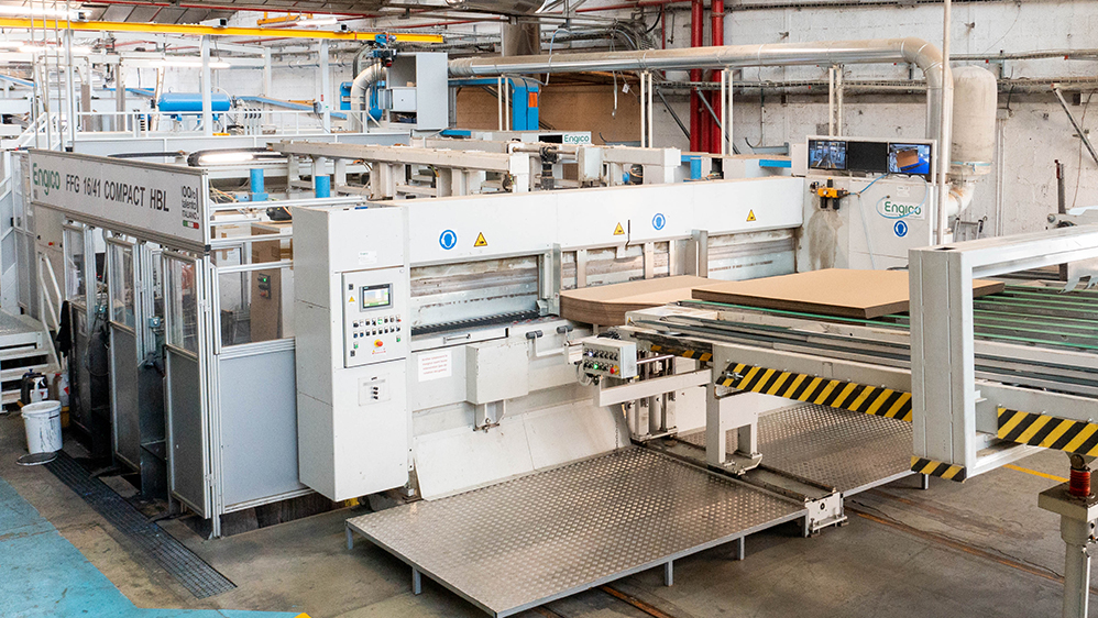 Machine transformation ENGICO Cartonnerie Lacaux