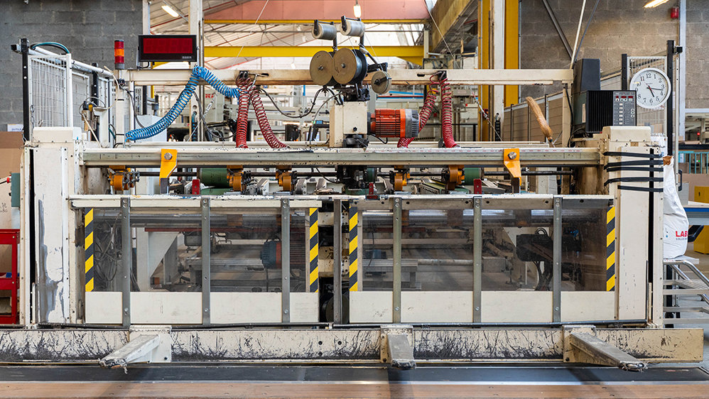 Machine transformation SODEME Cartonnerie Lacaux