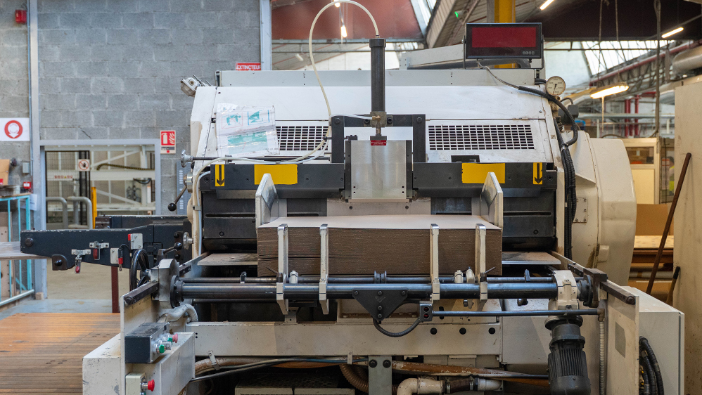 Machine transformation BOBST Cartonnerie Lacaux